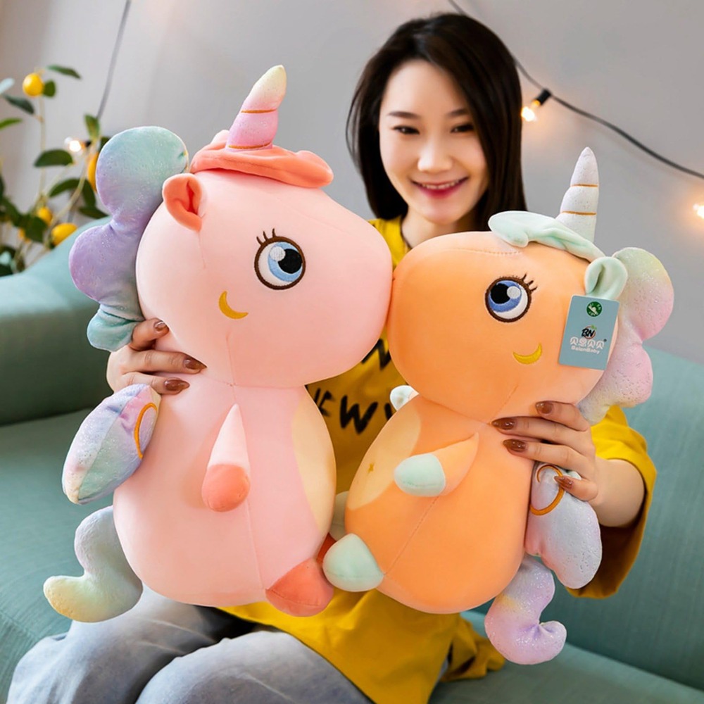 Unicorn Soft Toy - Color: Multicolor