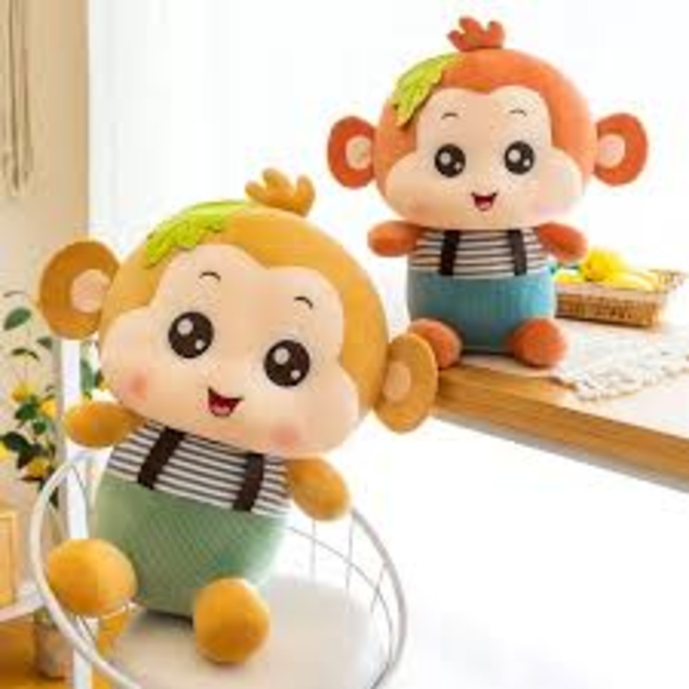 Monkey Soft Toys - Color: Multicolor