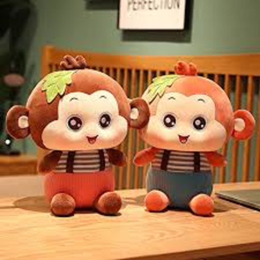 Monkey Soft Toys - Color: Multicolor