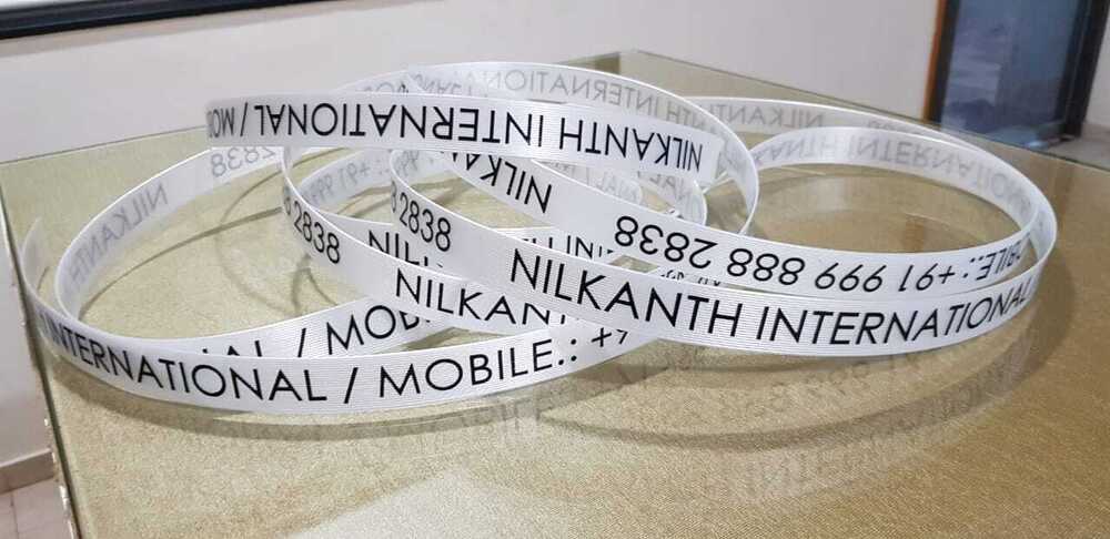 Polyester Composite Cord Strap - Standard Size, White Color | Ideal For Industrial Applications