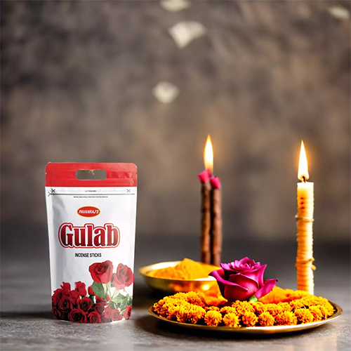 400gm Gulab Incense Stick Zipper