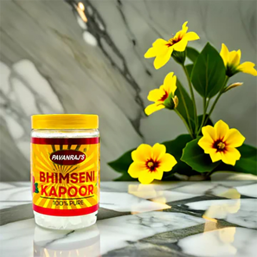 200gm Bhimseni Camphor Jar