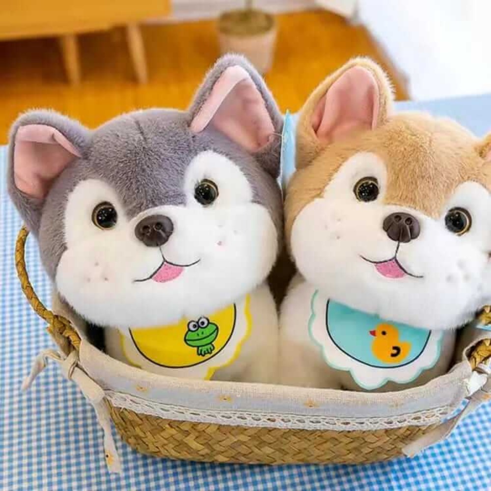 Dog Soft Toy - Color: Multicolor