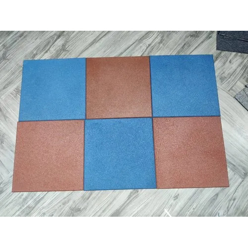 Black And Blue Gym Tile - Color: Different Available