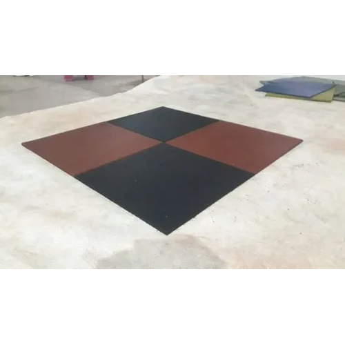 Gym Rubber Tiles - Color: Different Available