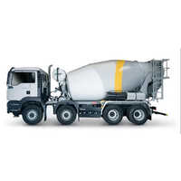 Concrete Transit Mixer - Color: White