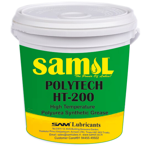 Samol Polytech Ht-200 High Temperature Polyurea Synthetic Grease - Application: Automobile