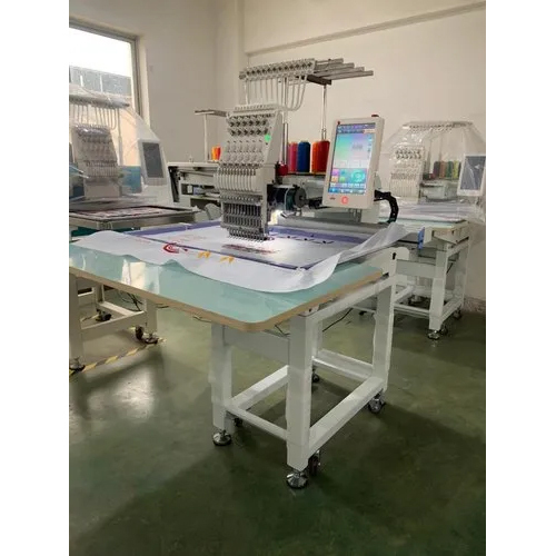 Industrial Single Head Embroidery Machine - Power: 220-240 Volt (V)