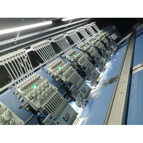 Dptex Computerized Embroidery Machine - Power: 220-240 Volt (V)