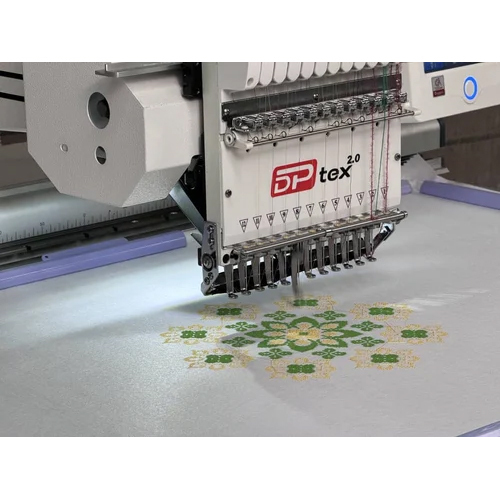 Single Head Tubular Embroidery Machine - Embroidery Type: High Speed