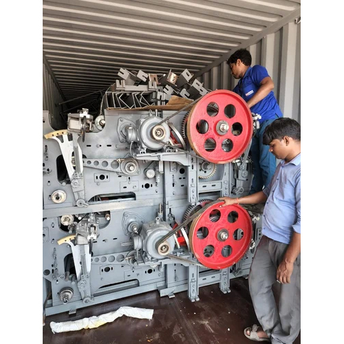 Industrial Rapier Loom Machine - Color: Grey Paint Coated