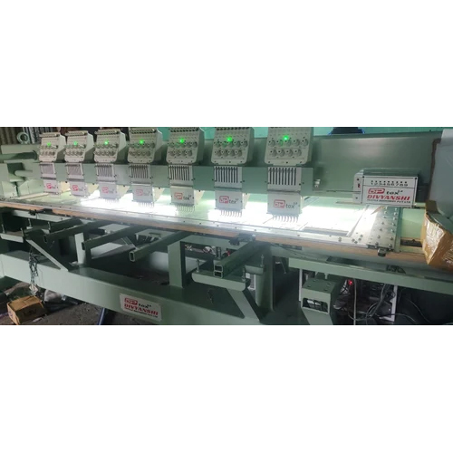 6 Head Embroidery Machine - Embroidery Type: High Speed