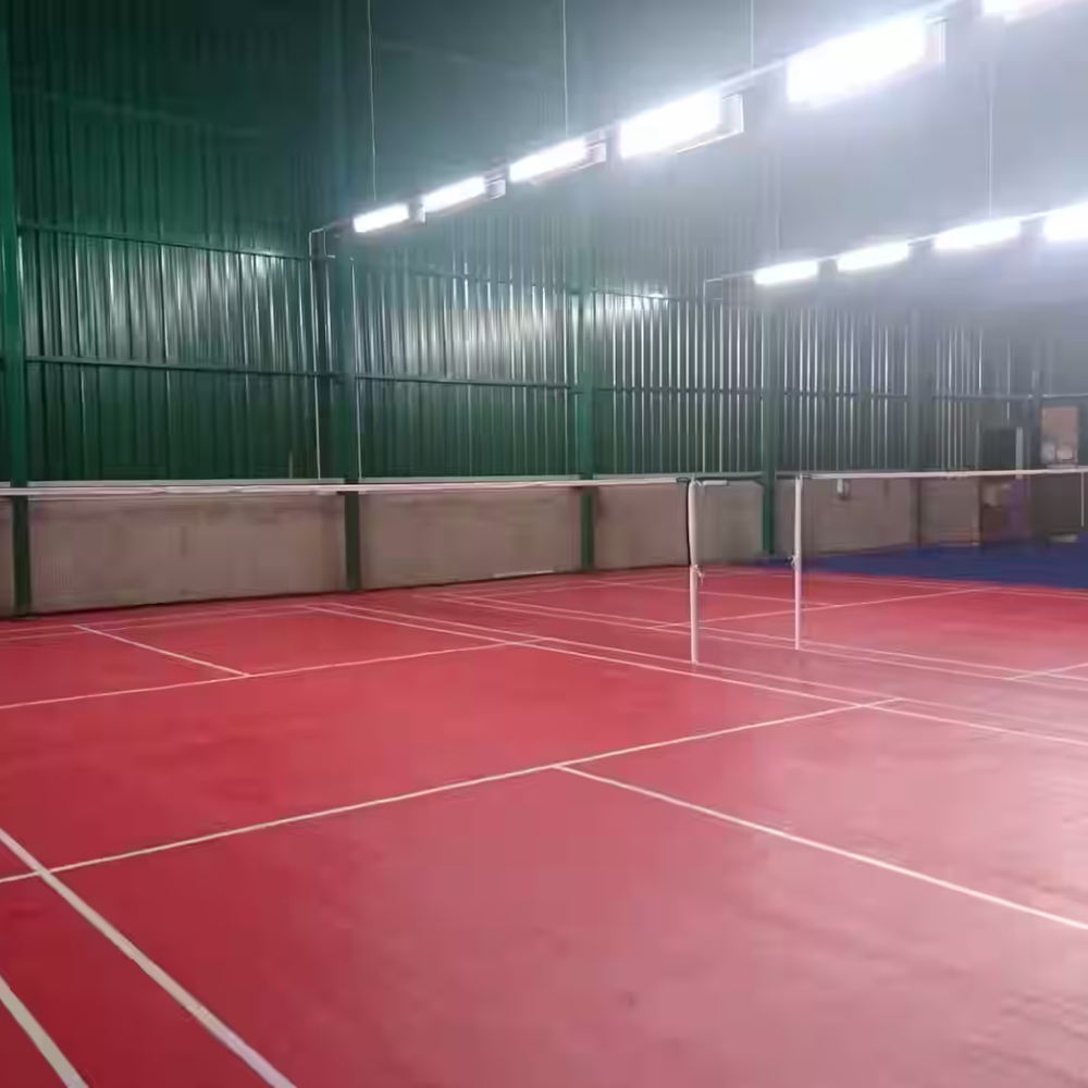 Badminton Court Flooring 4.5mm - Red