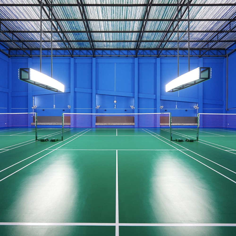 Badminton Court Flooring 4.5mm - Green