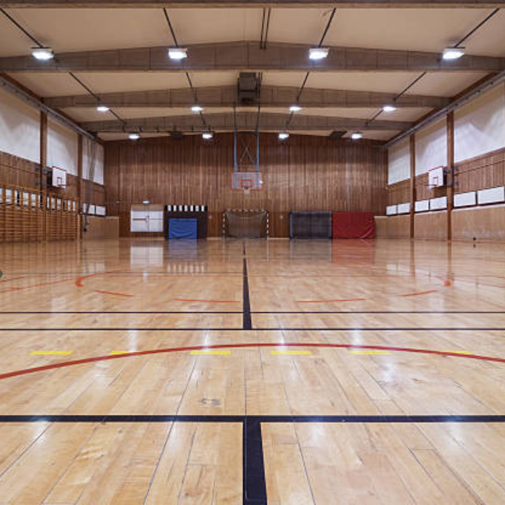 Badminton Court Flooring 4.5mm - Oak