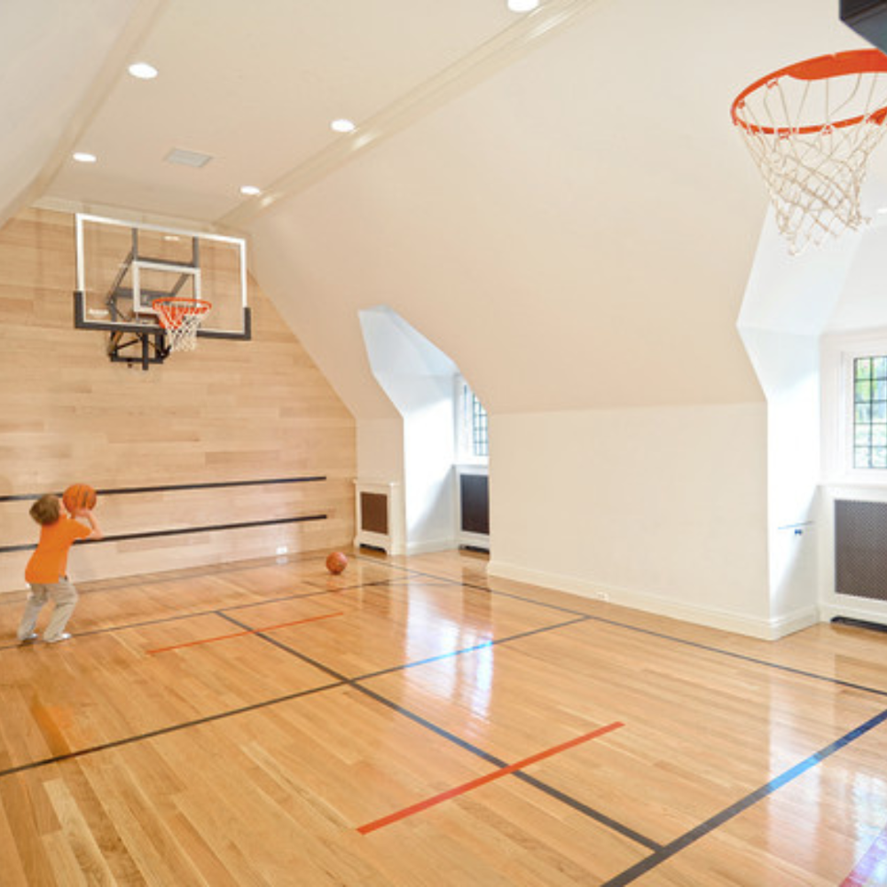 Badminton Court Flooring 4.5mm - Oak