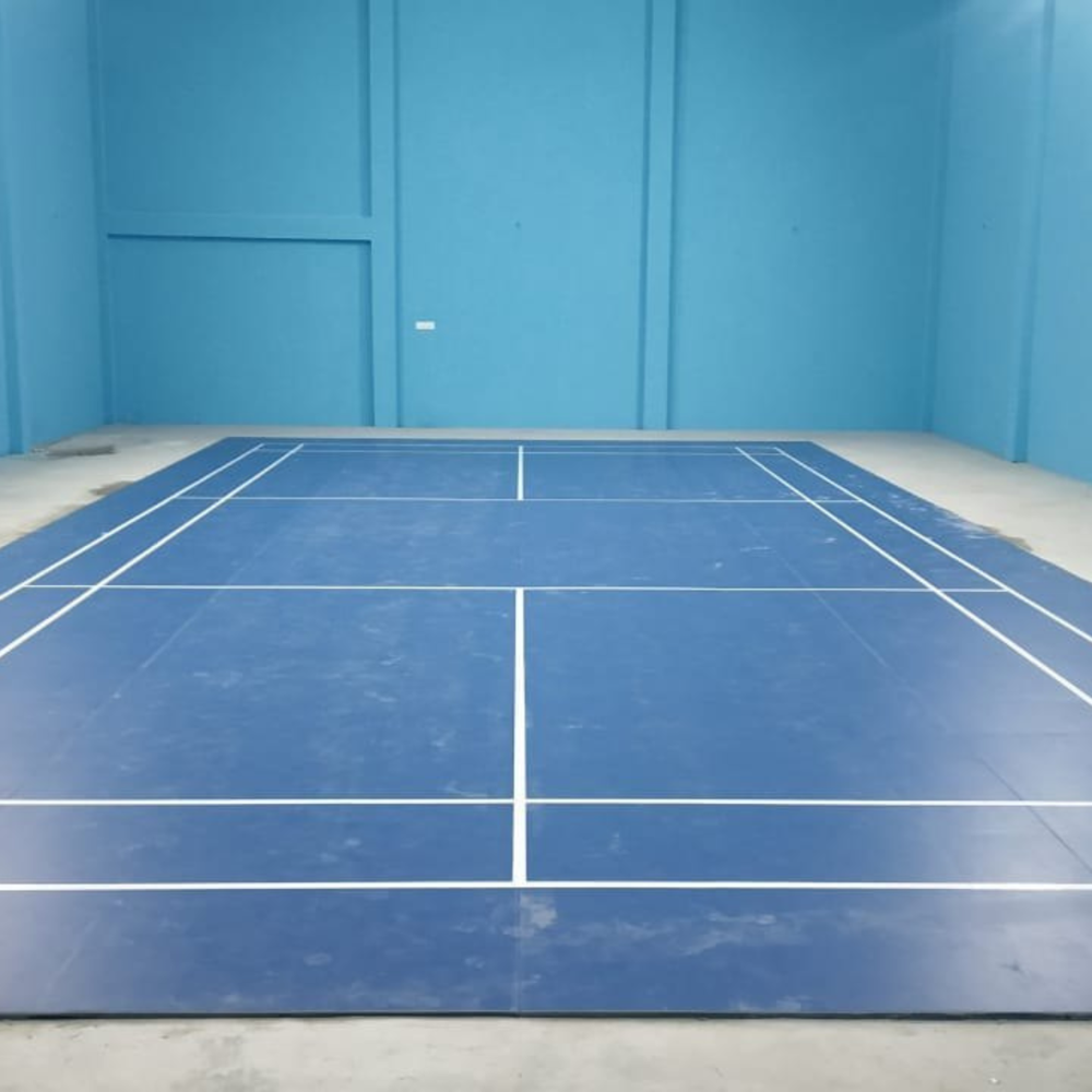 Badminton Court Flooring 6mm - Blue