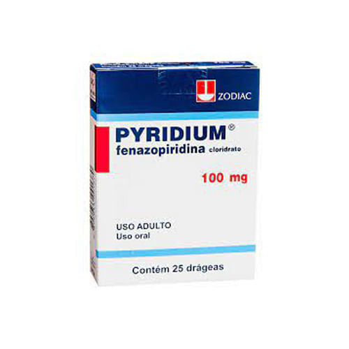 Fenazopiridina Cloridrate 100mg