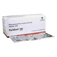 Phenazopyridine Hydrochloride Tabs Usp 200mg