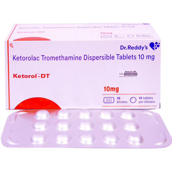 Ketorolac Tromethamine Dispersible Tablets 10mg/DT