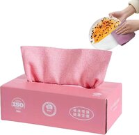 Microfiber Cleaning Cloth Absorbent Reusable Dishcloth With Dispenser Box - Age Group: Adults