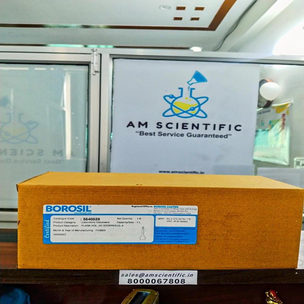 Volumetric Flasks Class A Narrow Mouth, Cle - Color: Transparent