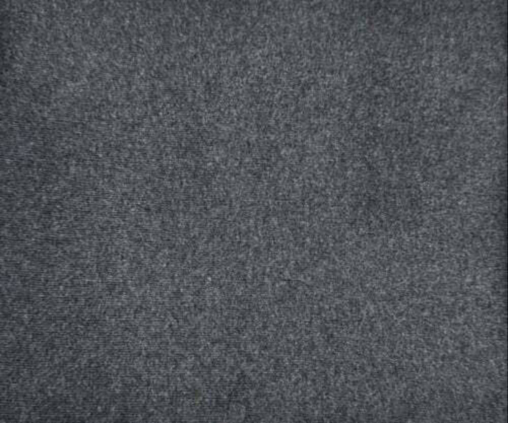 BLACK MELANGE FABRIC