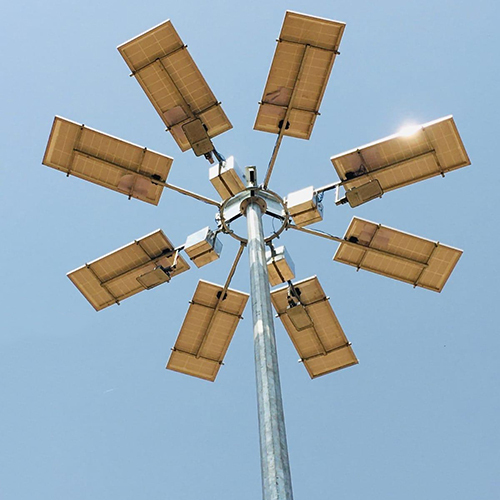 Solar High Mast Light System - Height: 10 Meter (M)