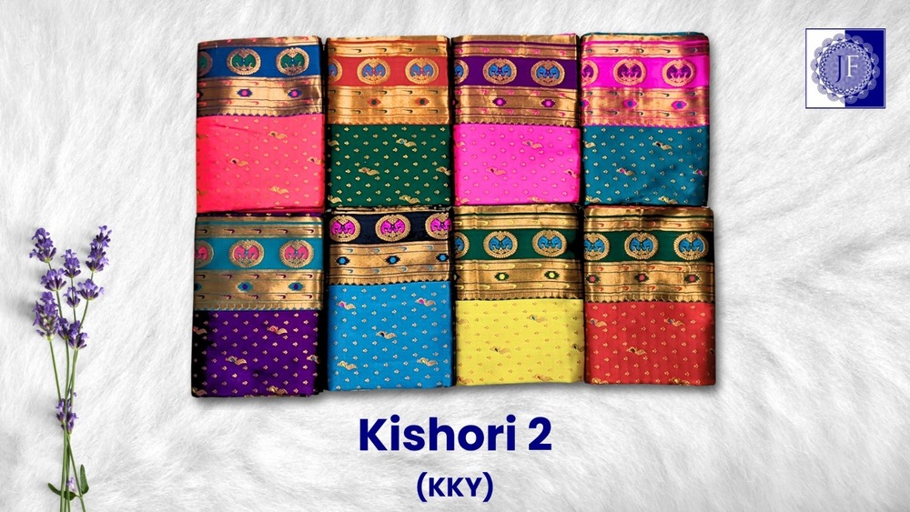 Kisori 2 Kky Saree - Color: 8 Color