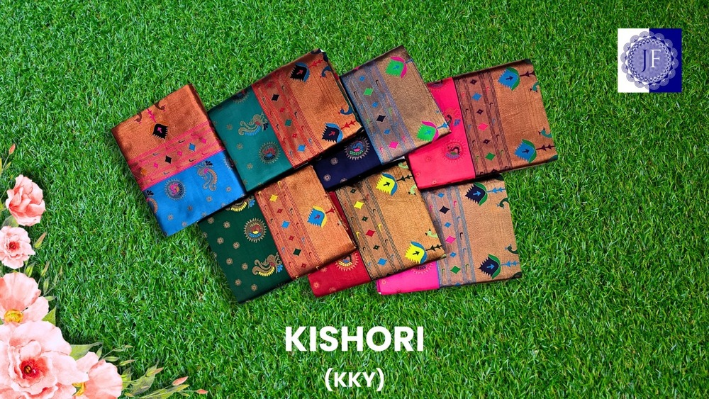 Kisori 2 Kky Saree - Color: 8 Color