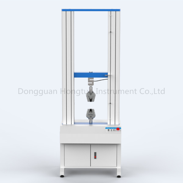 Digital Displaying Double Column Electronic Tensile Strength Tester - Color: White