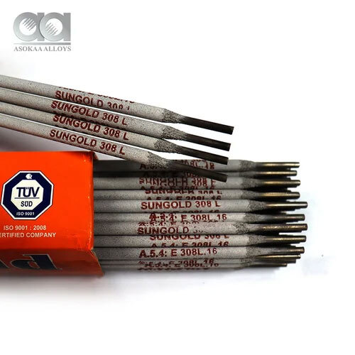 Stainless Steel Ss308l Welding Electrodes - Color: Grey