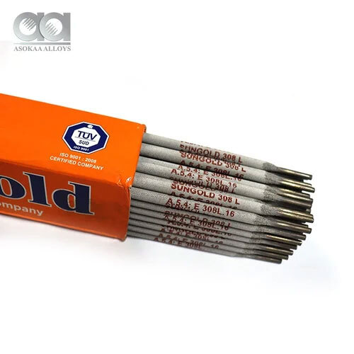 Stainless Steel Ss308l Welding Electrodes - Color: Grey
