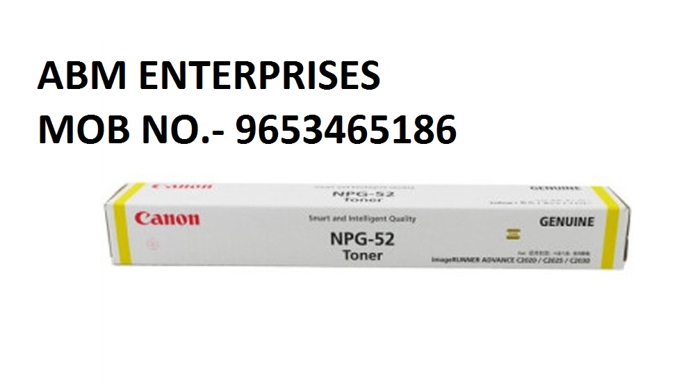 Canon NPG 52 Yellow Toner Cartridge