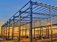 Pre Engineered Building Structure - Material: Iron