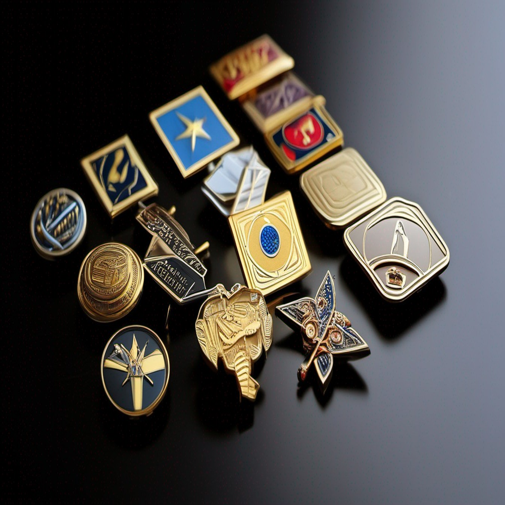 Customized Lapel Pin With Your Logo - Color: Multicolor