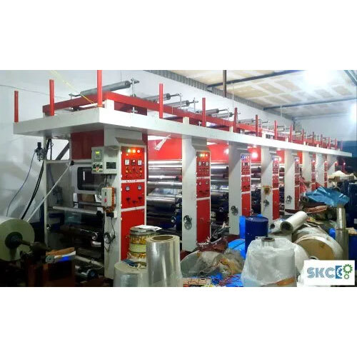 Multicolor Rotogravure Printing Machine