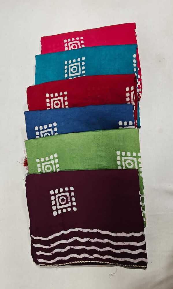 Printed Fancy Saree - Color: Multicolor