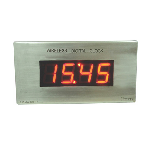 Swdc1054F Wireless Digital Clock - Color: Silver