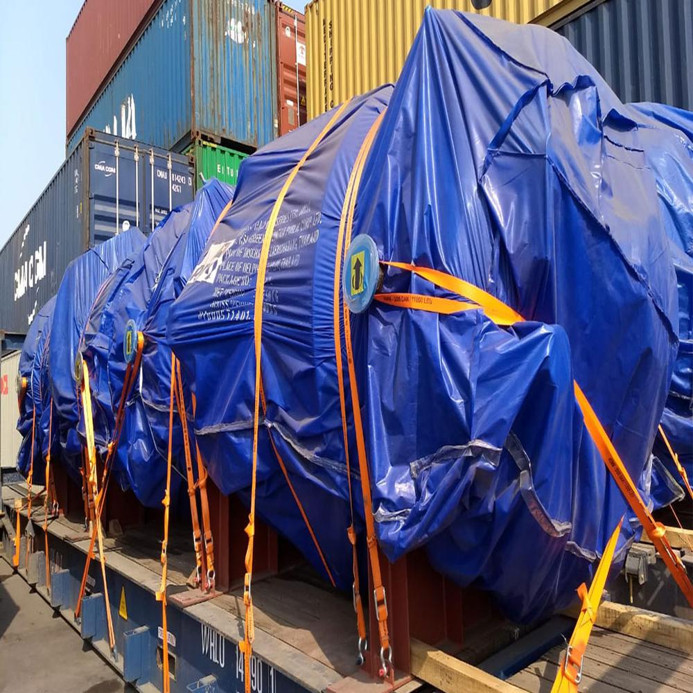 Odc Cargo Lashing Service - Polyester, 10-50 M Length, 50 Mm Width, Orange Color, 5000 Kg Breaking Strength, Safety Factor 7:1 | Securing Odc Cargo During Transport