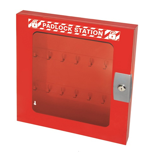 Padlock Station With 21 Hooks - Application: Home