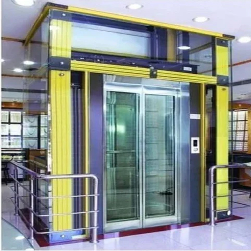 Building Passenger Lift - Stainless Steel, 240 Volt Electric AC Drive | Calling Box Control, Safety Sensor, Emergency Lowering Function