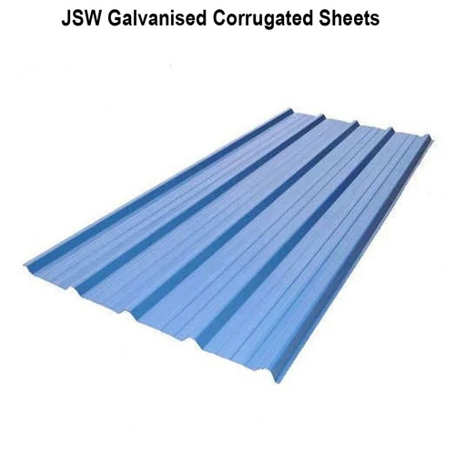JSW गर्मी-गैल्वेनाइज्ड कौरुगेटेड शीट्स