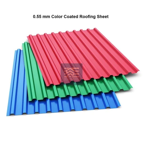 0.55 mm Color Coated Roofing Sheet