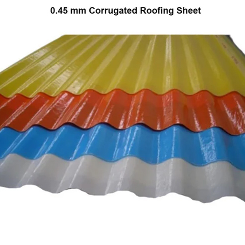 0.45 mm Color Coated Corrugated Roofing Sheet