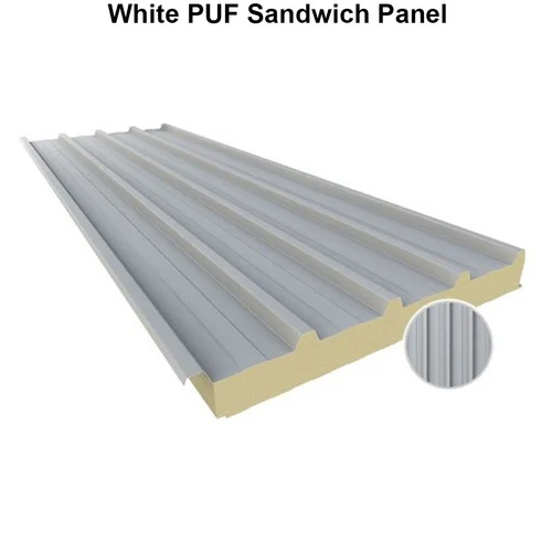 White PUF Sandwich Panel