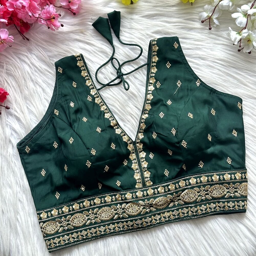 Designer Bridal Party Wear Ladies Blouse