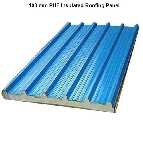 100 mm PUF Insulated Roofing Panel