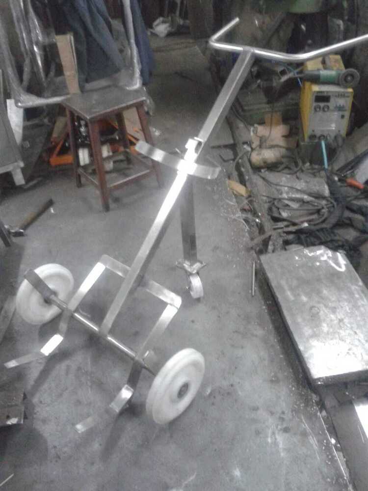 SS Drum Trolley