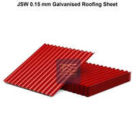 JSW 0.15 mm Galvanised Roofing Sheet